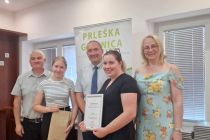 Podelitev certifikatov prleška gibanica