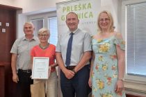 Podelitev certifikatov prleška gibanica