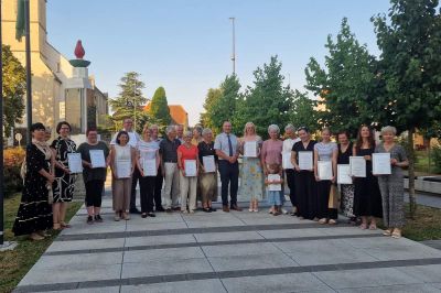 Podeljeni certifikati za Tradicionalno prleško gibanico
