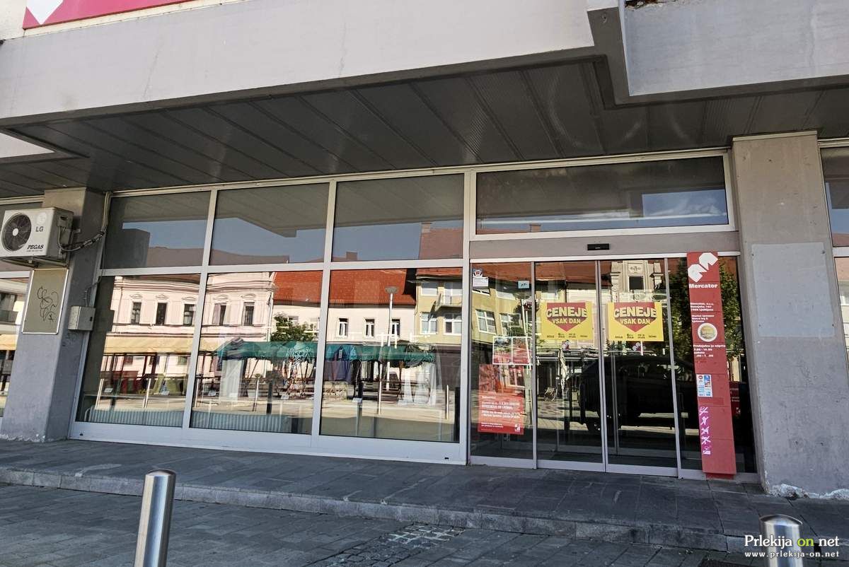 Mercator market Glavni trg Ljutomer se zapira