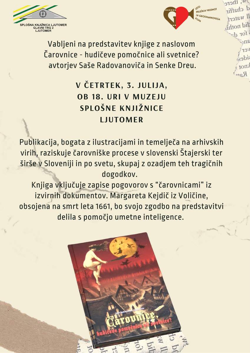Čarovnice – hudičeve pomočnice ali svetnice?