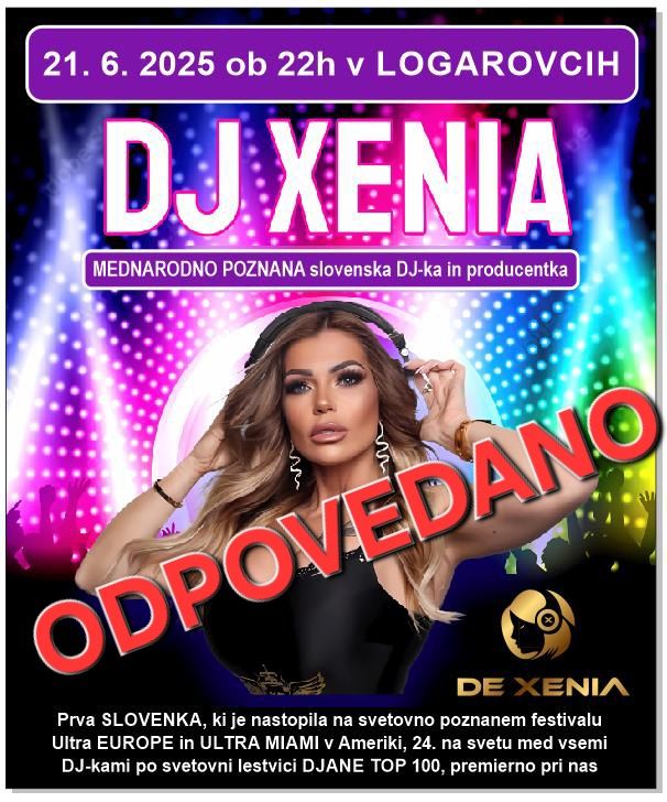 Veselica z DJ XENIA