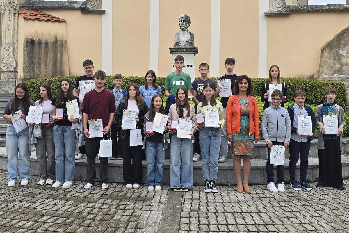 Sprejem uspešnih učencev in učenk