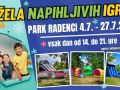 Dežela napihljivih igral v Parku Radenci