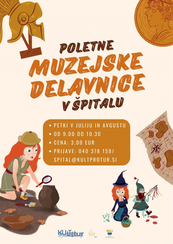Poletne muzejske delavnice v Špitalu