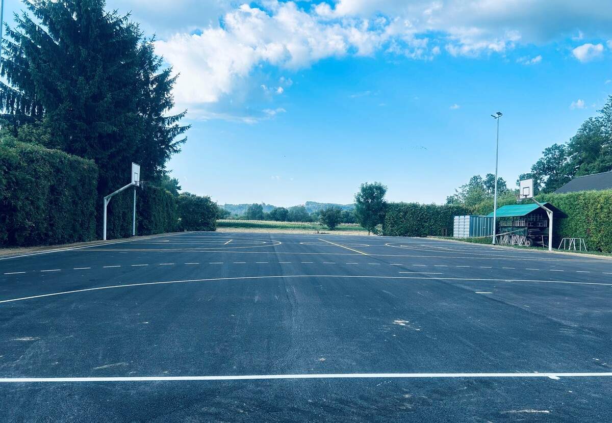 Prenovljeno igrišče v Osluševcih, foto: Občina Ormož