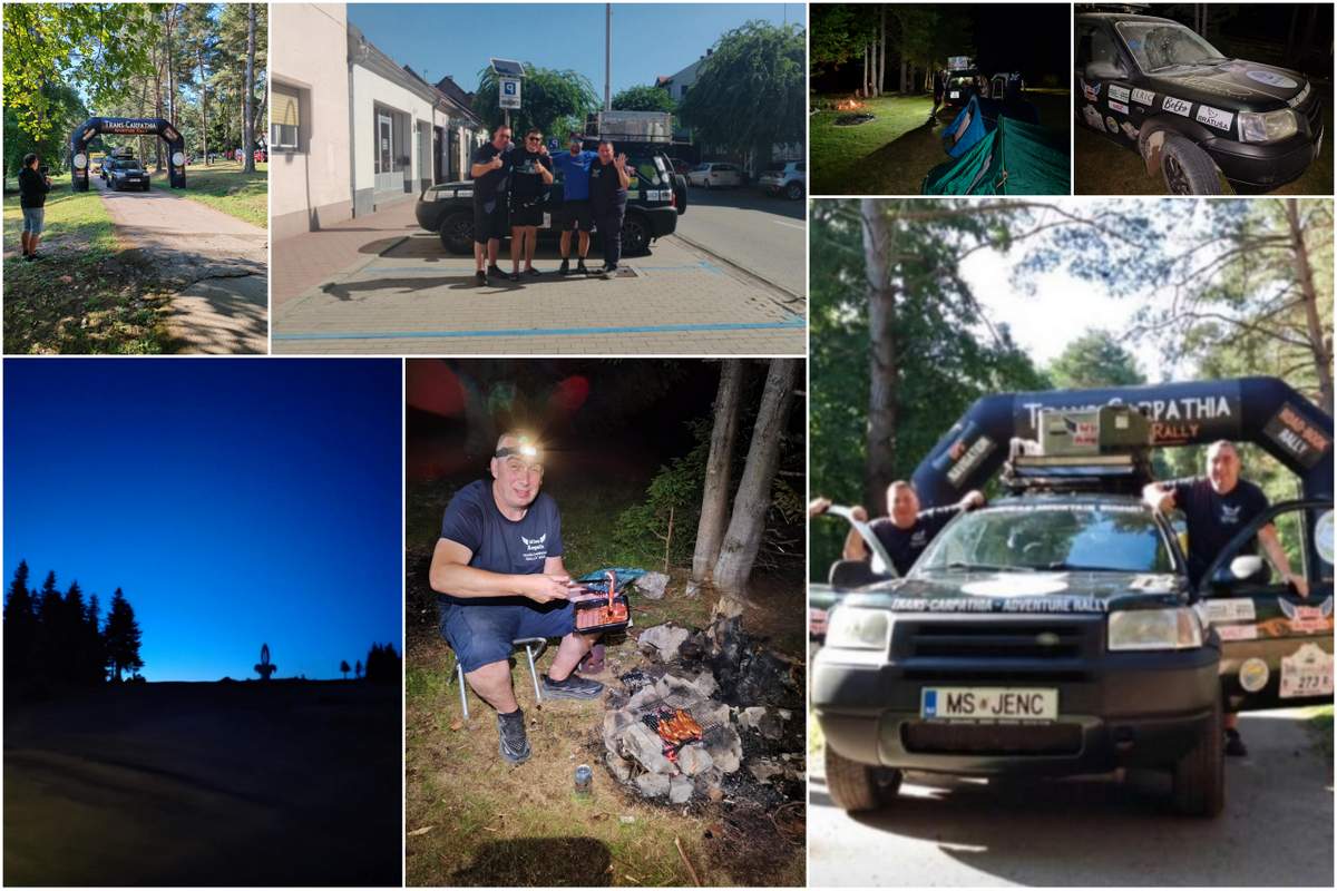 Ekipa Wine angels na Trans Carpathia Rally
