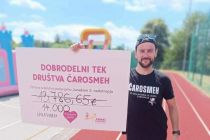 Dobrodelni tek društva Čarosmeh