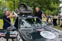 Ekipa Wine angels na Trans Carpathia Rally