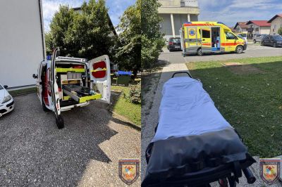 Posredovali so gasilci in reševalci