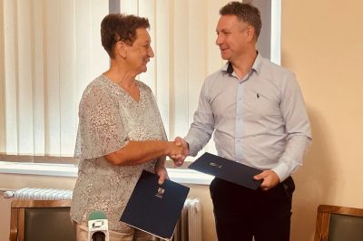 Podpis pogodbe med Občino Ormož in Komunalnim podjetjem Ormož d.o.o. Foto: spletna stran Občine Ormož