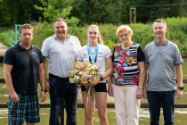 Slavnostni sprejem Hane Bedernjak