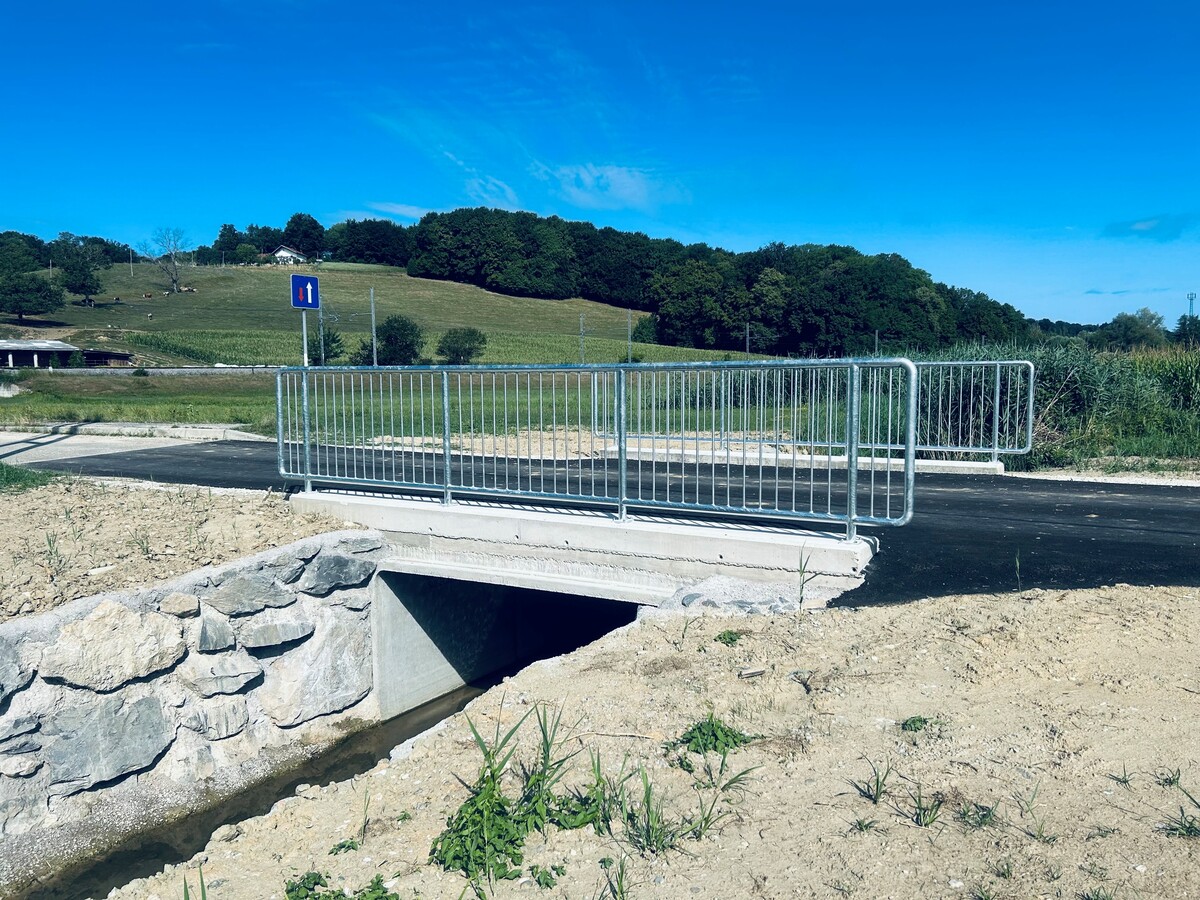 Ureditev propusta v Mihalovcih, foto: Občina Ormož