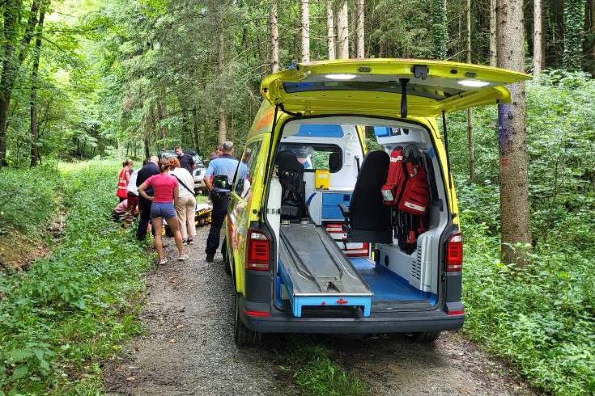 Uspešna iskalna akcija pogrešanega moškega na meji z Avstrijo
