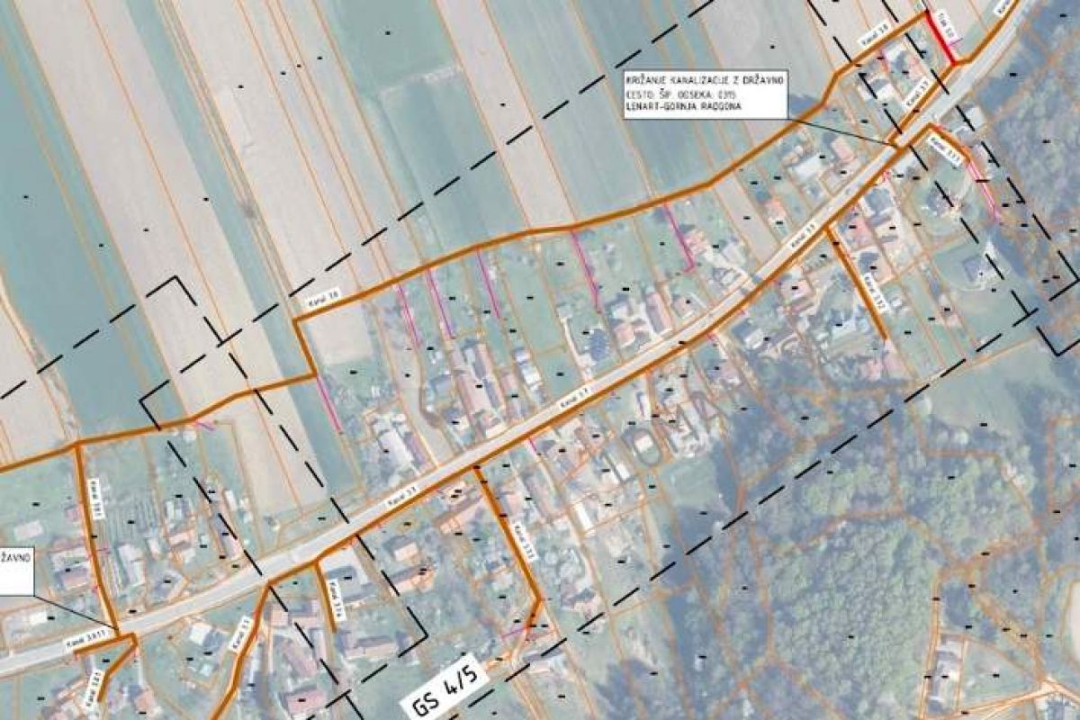 Urejala se bo kanalizacija Urejala se bo kanalizacija