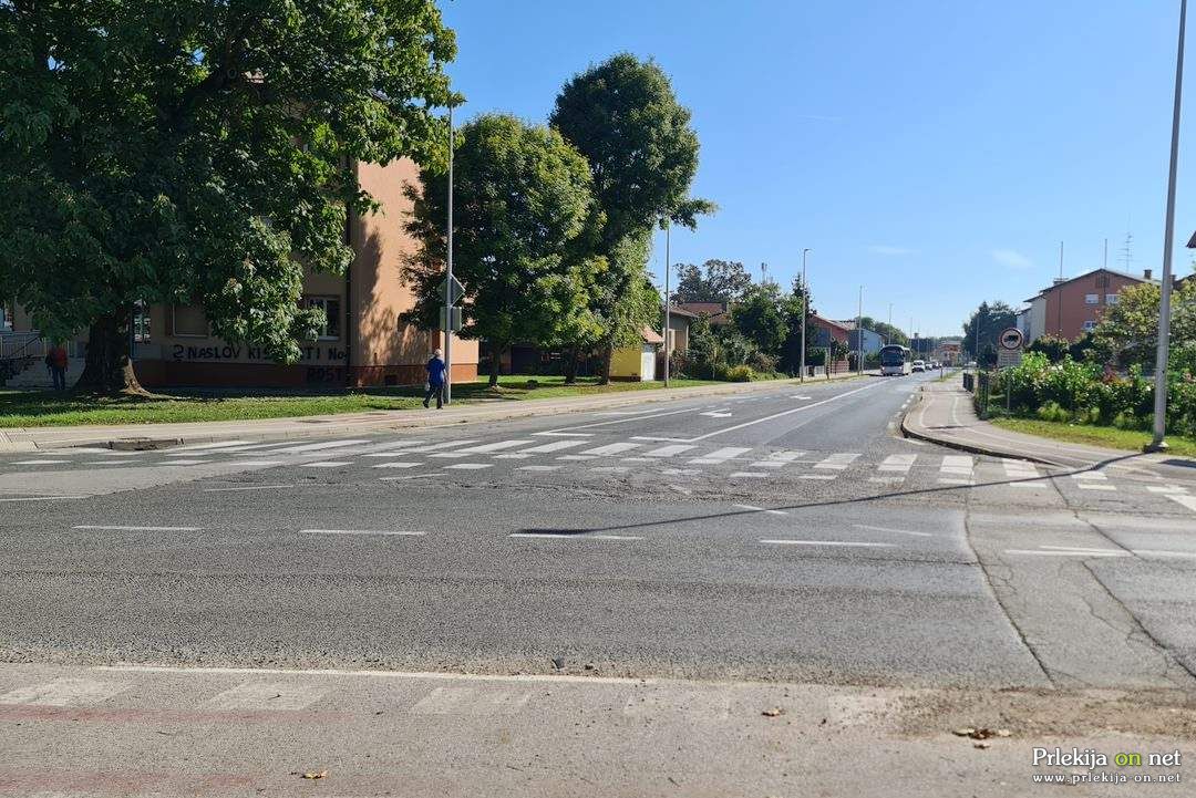 Križišče pri sodišču v Ljutomeru