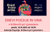 Dnevi poezije in vina v Križevcih pri Ljutomeru