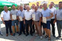 Podelitev diplom 22. Grajskega ocenjevanja vin