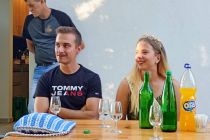 Postavljanje klopotca Društva vinogradnikov Mala Nedelja