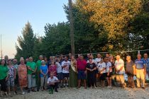 Postavljanje klopotca Društva vinogradnikov Mala Nedelja