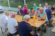 Postavljanje klopotca Društva vinogradnikov Mala Nedelja
