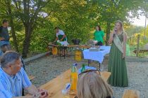 Postavljanje klopotca Društva vinogradnikov Mala Nedelja
