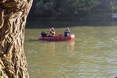 Reševalna akcija na reki Muri