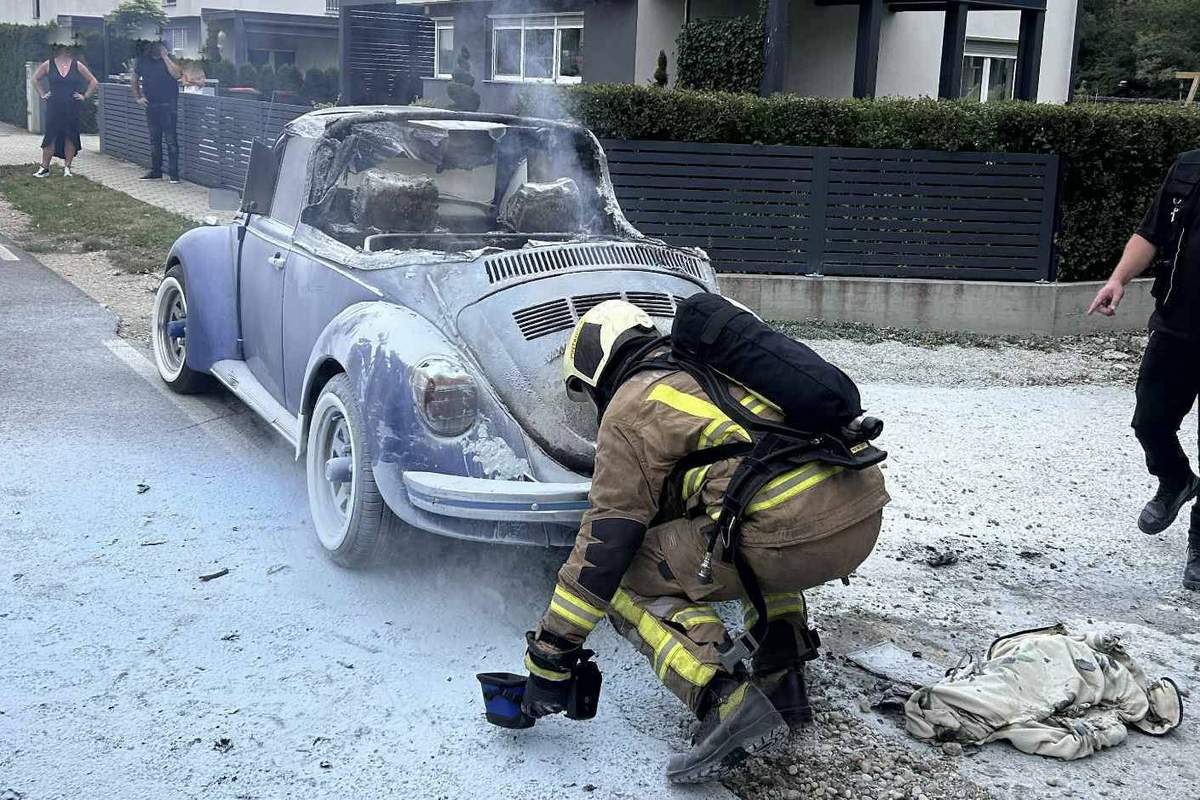 Požar so pogasili gasilci