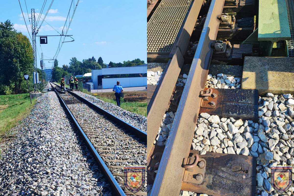 Požar ob železniški progi