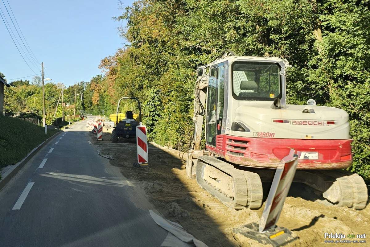 Sanacija brežine ob cesti Sanacija brežine ob cesti