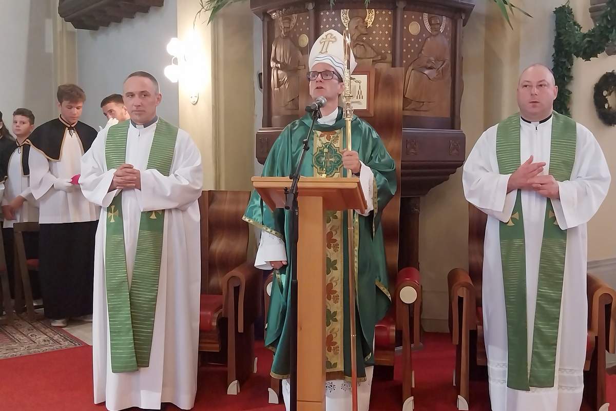 Prva maša novega škofa v soboški stolnici