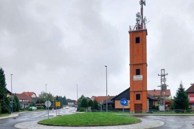 Krožišče pri PGD Dornava, foto: Občina Dornava
