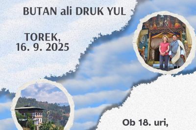 Alenka Adamič vabi v čarobno deželo Druk Yul