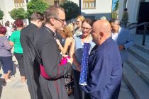 Prva maša novega škofa v soboški stolnici