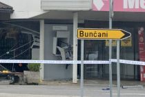 Razstreljen bankomat v Veržeju