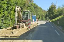 Sanacija brežine ob cesti