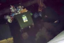 Smetnjaki na prehodu iz  Postružnikove ulice na Glavni trg