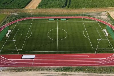 Nova atletska steza in pomožno nogometno igrišče, foto: Občina Središče ob Dravi