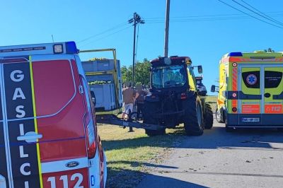 Policisti so zasegli traktor
