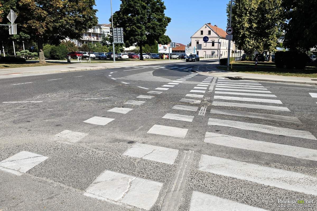 Križišče pri sodišču v Ljutomeru