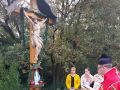 Obnovljeni Bruncov križ in župnijski dan v Dokležovju