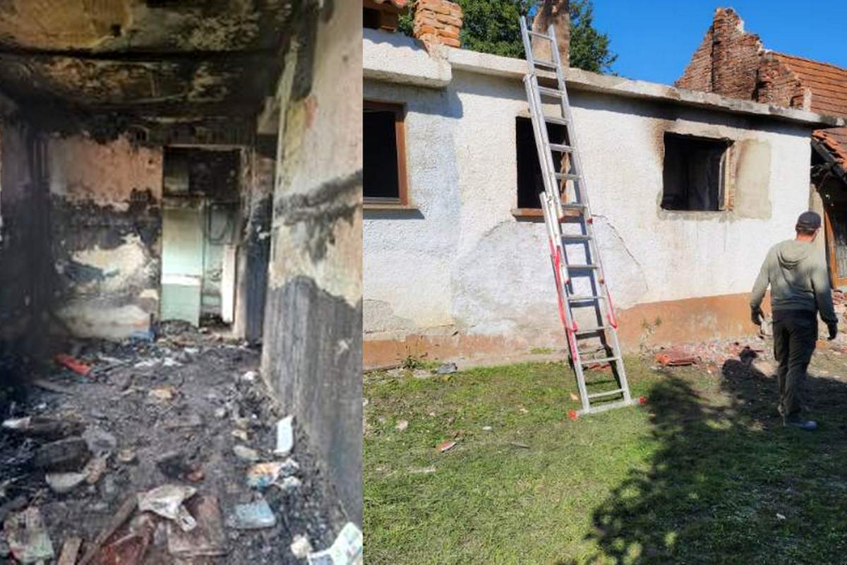 Požar je uničil hišo