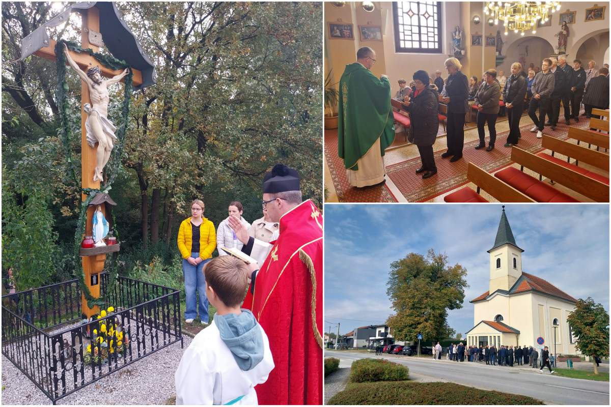 Obnovljeni Bruncov križ in župnijski dan v Dokležovju Obnovljeni Bruncov križ in župnijski dan v Dokležovju