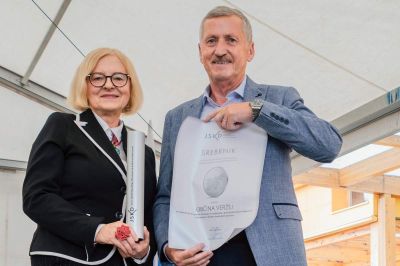 Mira Rebernik Žižek in Drago Legen