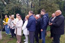 Obnovljeni Bruncov križ in župnijski dan v Dokležovju