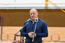 Otvoritev posodobljene športne dvorane pri Veliki Nedelji