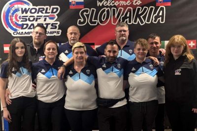 Slovenski pikado igralci v Šamorinu