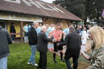 Stanovalci DSO Ljutomer na nogometni tekmi