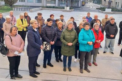 Romanje vernikov iz župnij ljutomerske dekanije v soboško stolno cerkev foto: Tonček Horvat