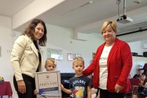 Županjino priznanje v Vrtcu Manka Golarja Gornja Radgona